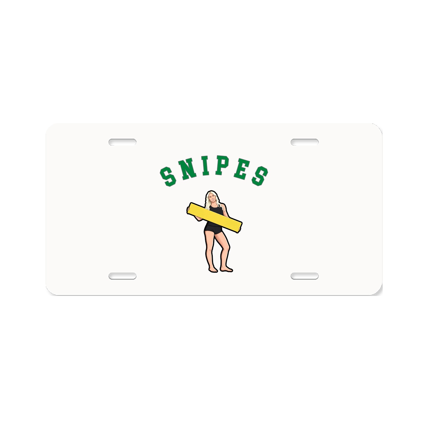 License Plate — Shirsey Arch in Classic