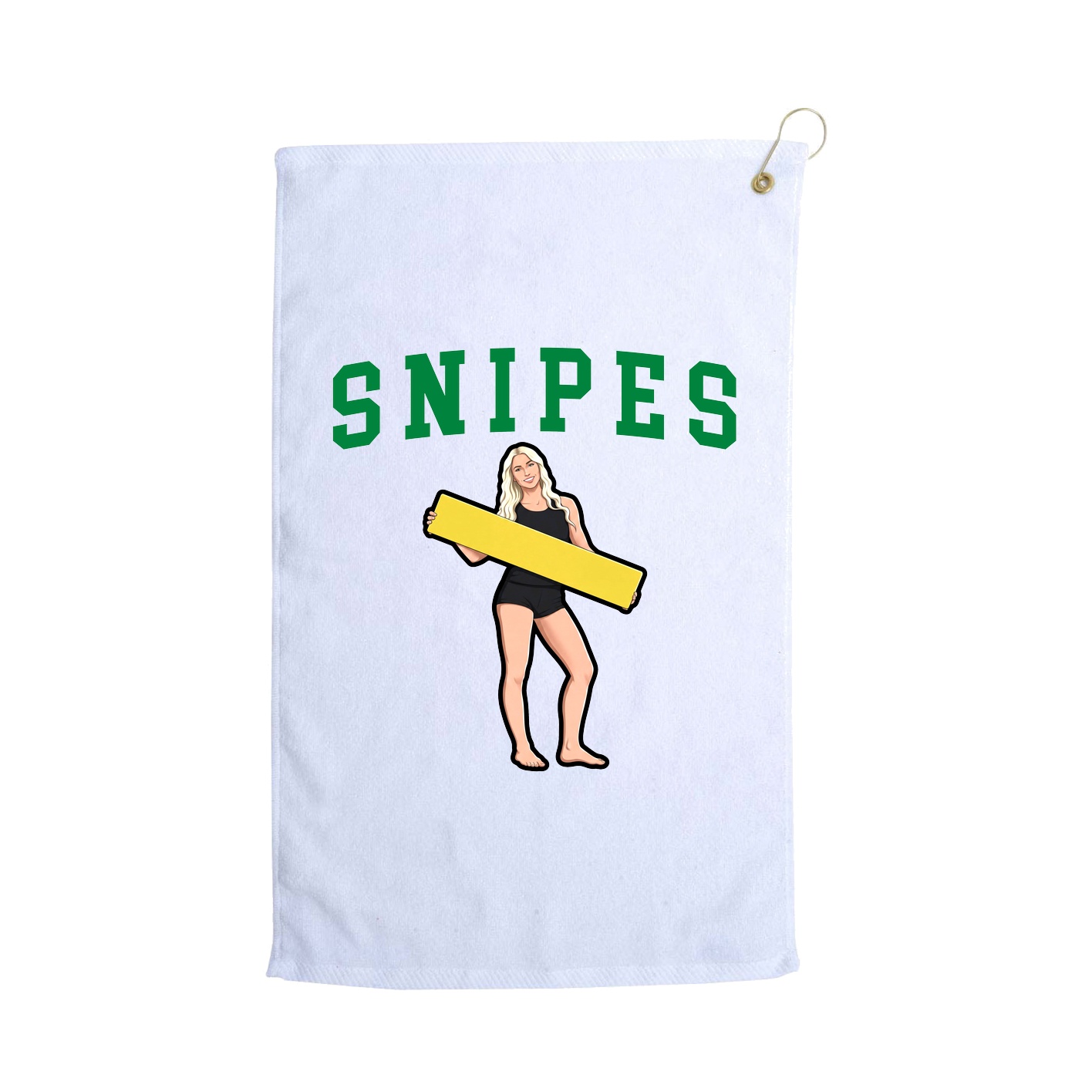 Golf Towel — Shirsey in White