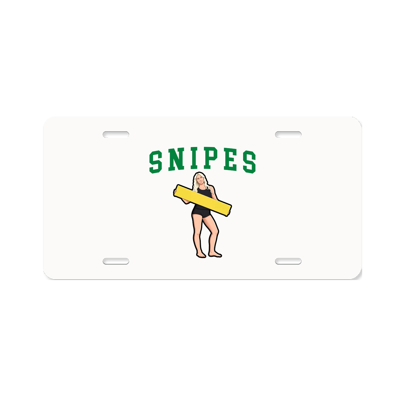 License Plate — Shirsey in Classic