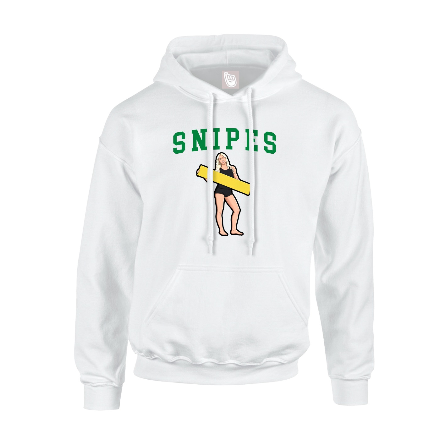 Hoodie — Shirsey in White