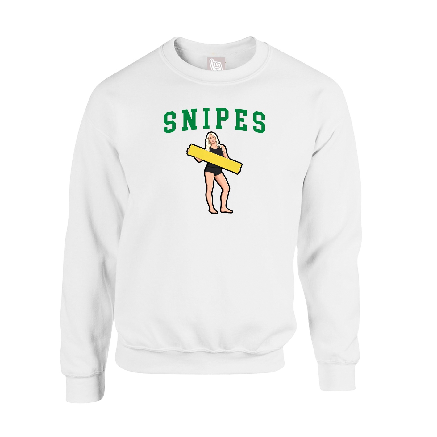Fleece Crew — Shirsey in White