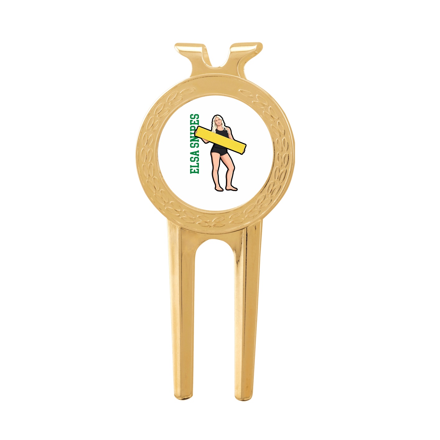 Divot Tool with Ball Marker — Name Vertical in Classic