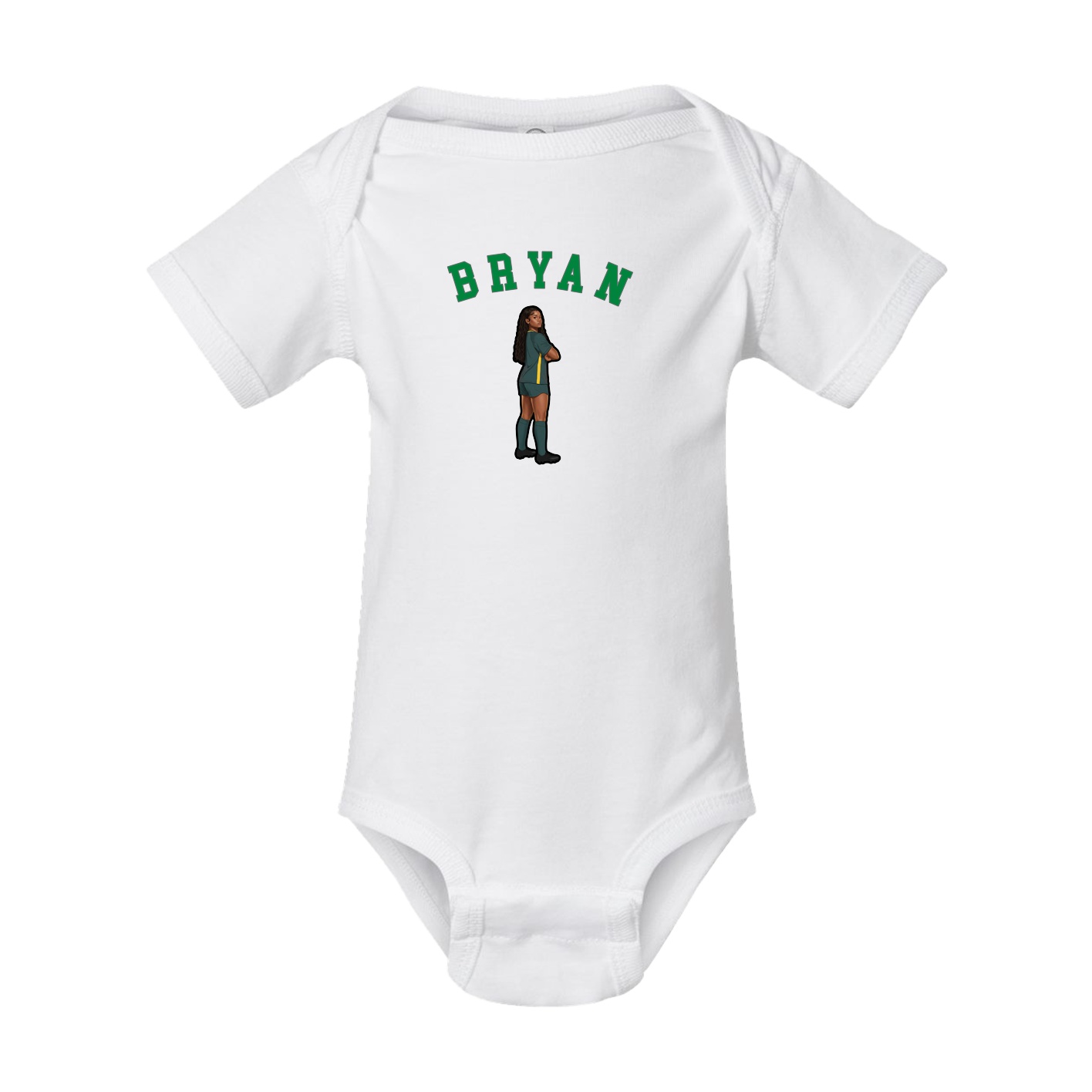 Baby Onesie — Shirsey Arch in White