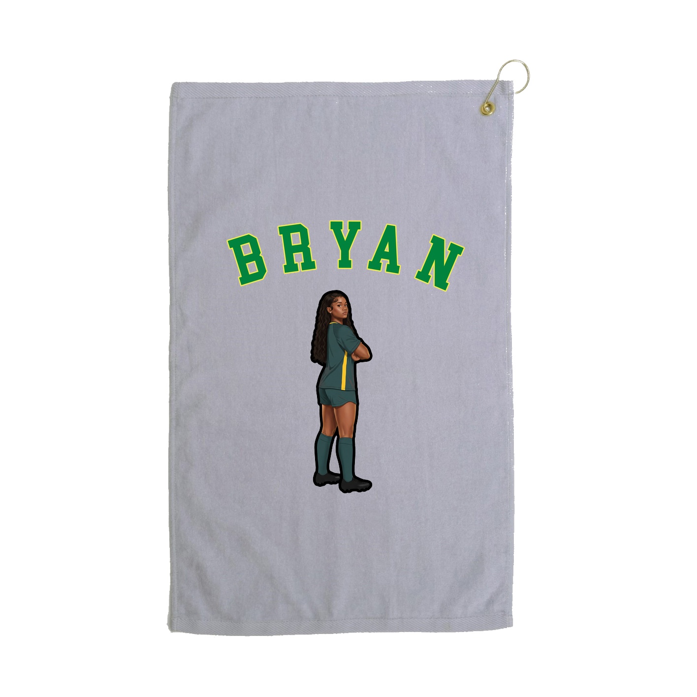 Golf Towel — Shirsey Arch in Grey