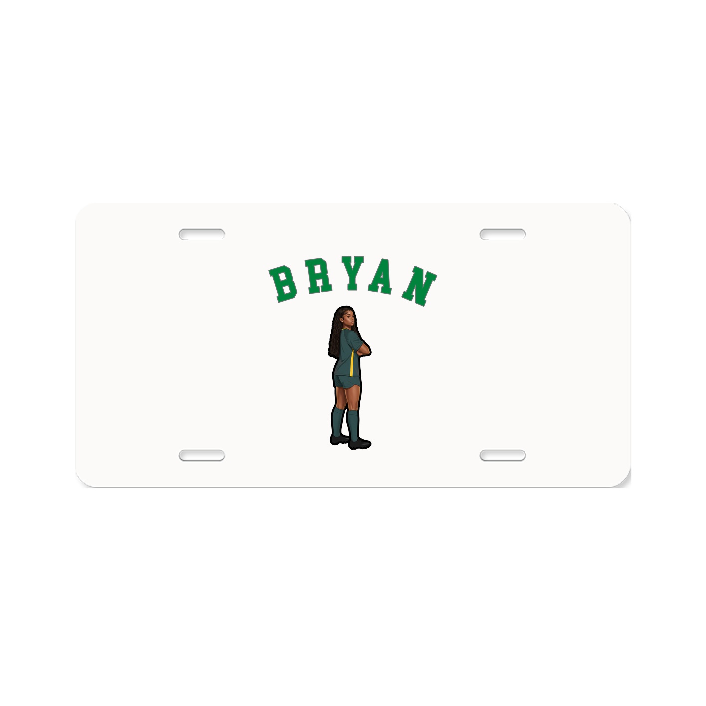 License Plate — Shirsey Arch in Classic