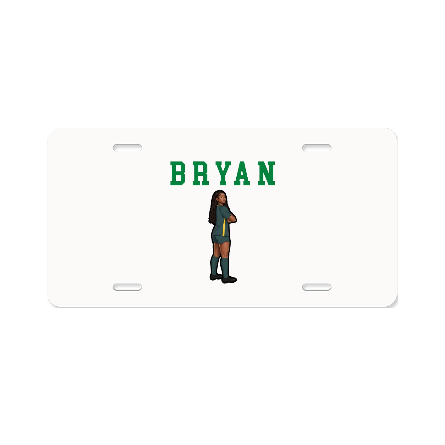 License Plate — Shirsey in Classic