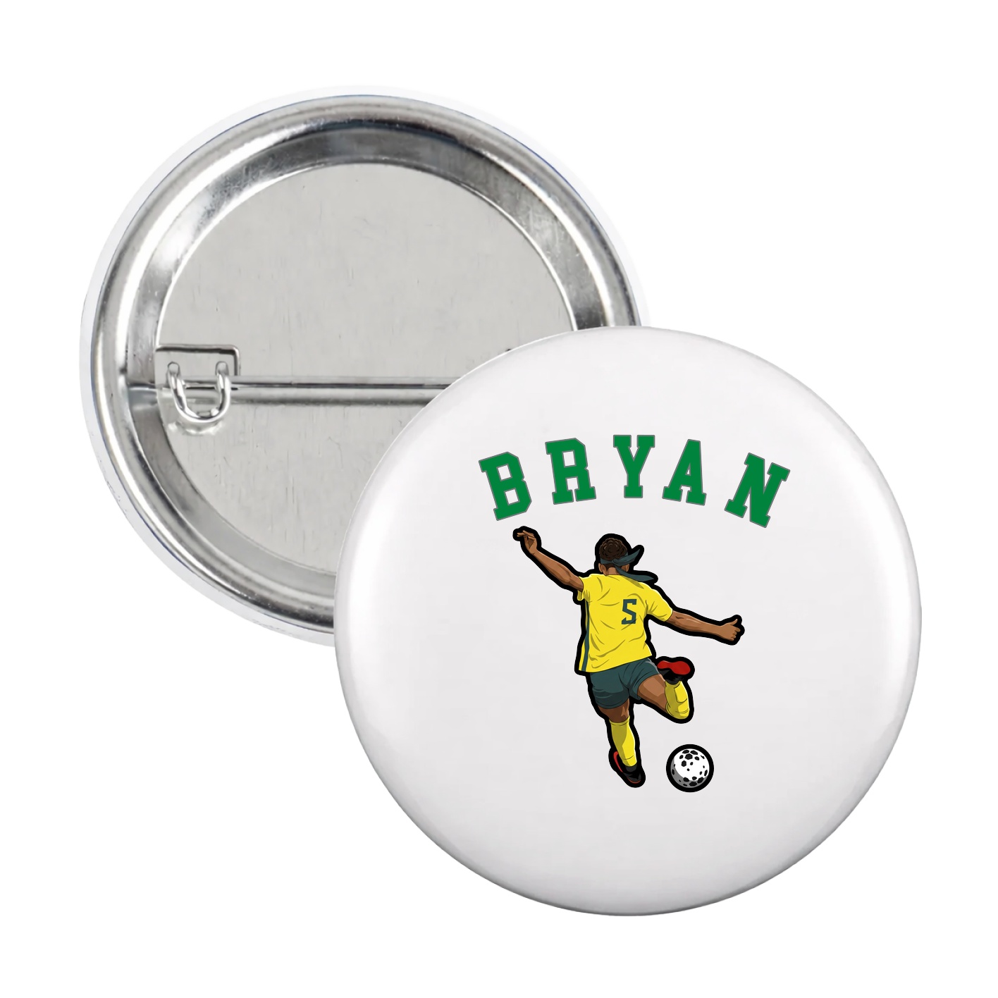 Game Day Button — Shirsey Arch in White