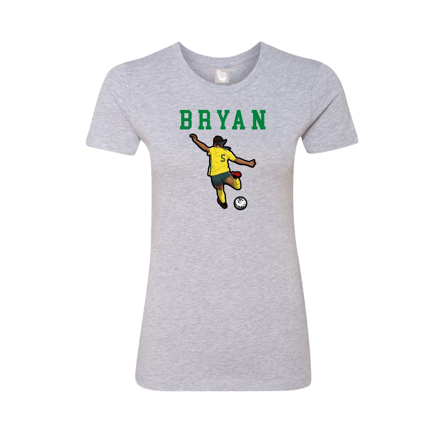 Fitted Women's Tee — Shirsey in Grey