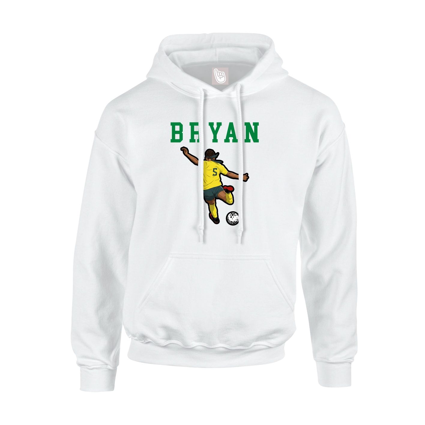 Youth Hoodie — Shirsey in White