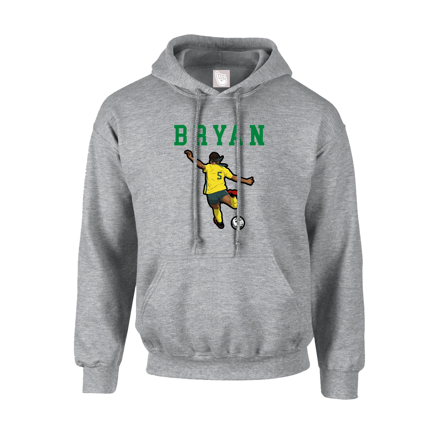 Youth Hoodie — Shirsey in Grey