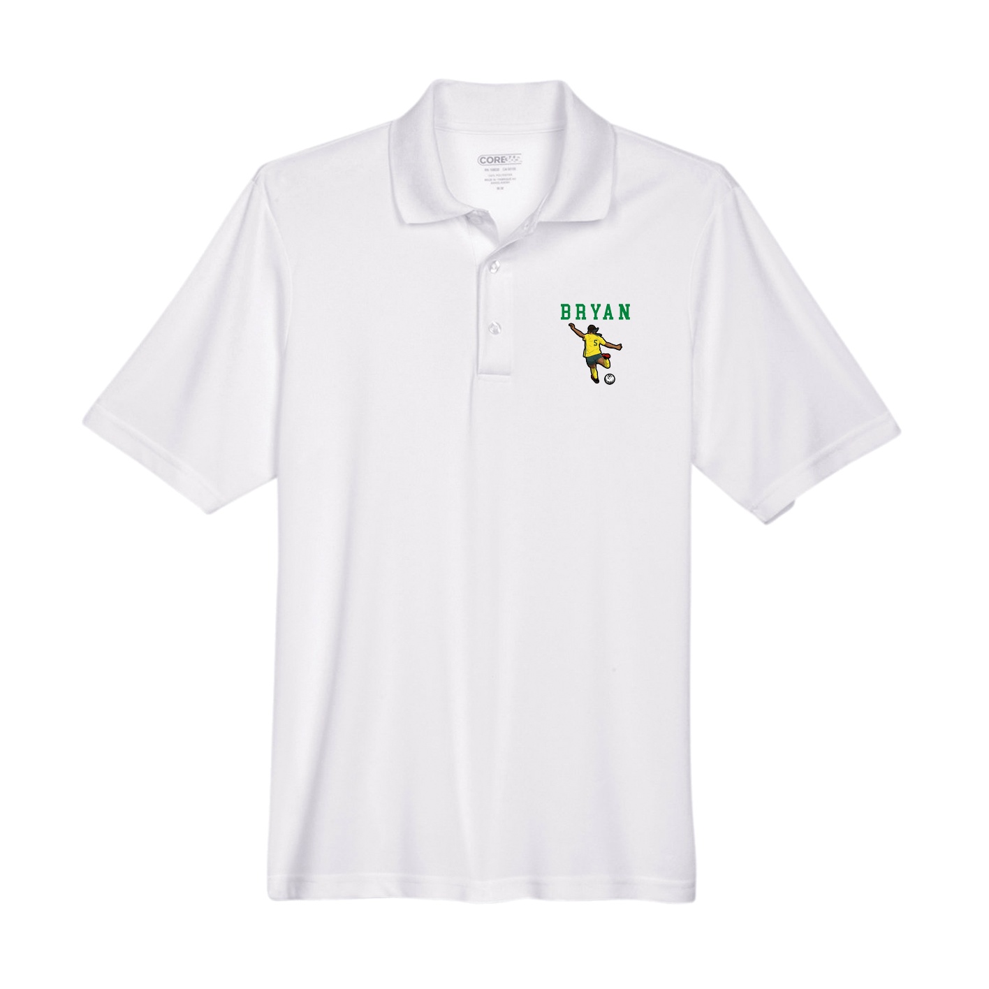 Performance Polo — Shirsey in White