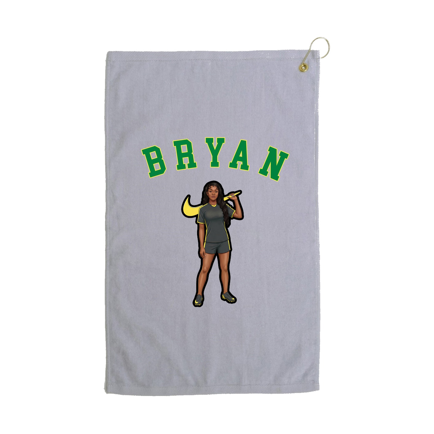 Golf Towel — Shirsey Arch in Grey