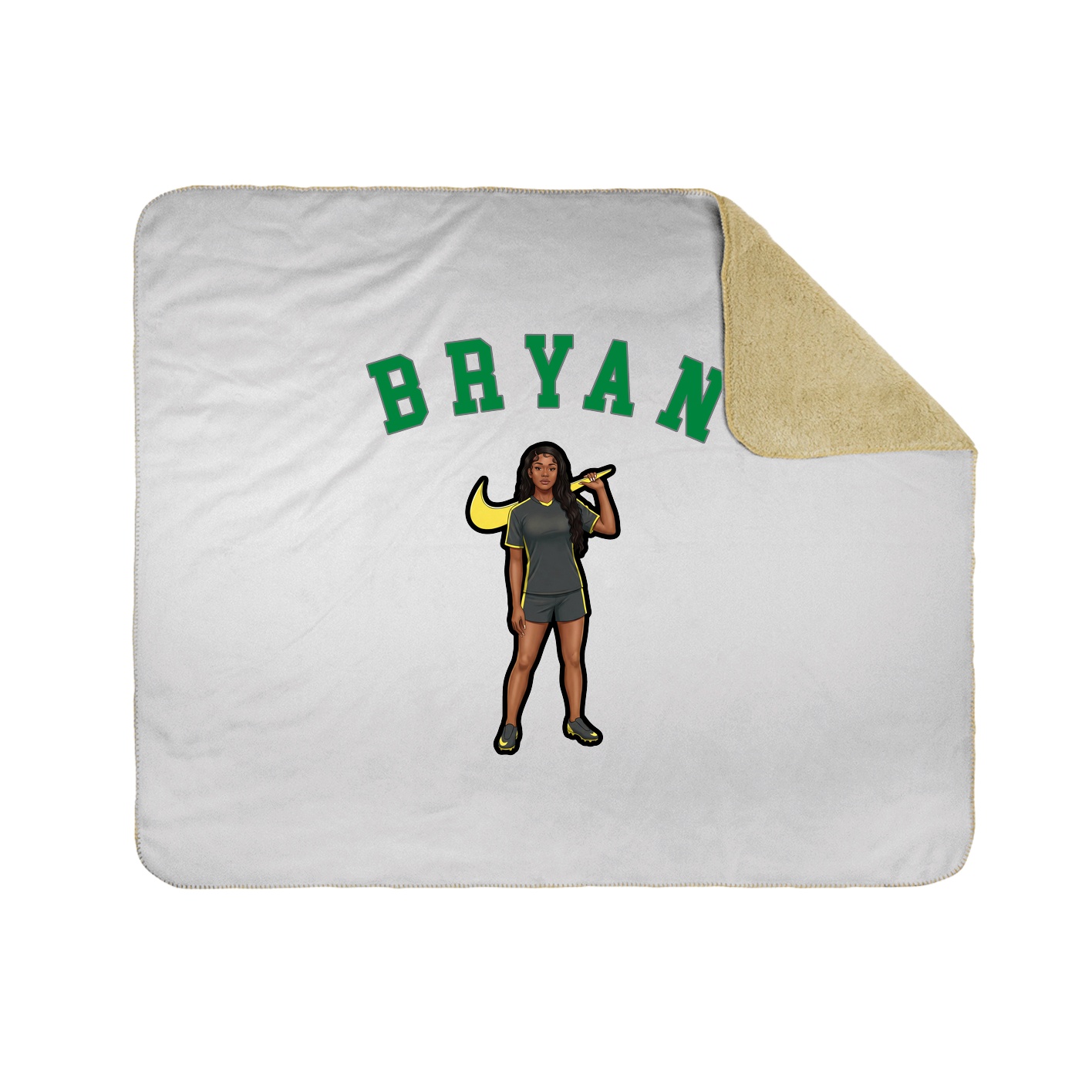 Throw Blanket — Shirsey Arch in White