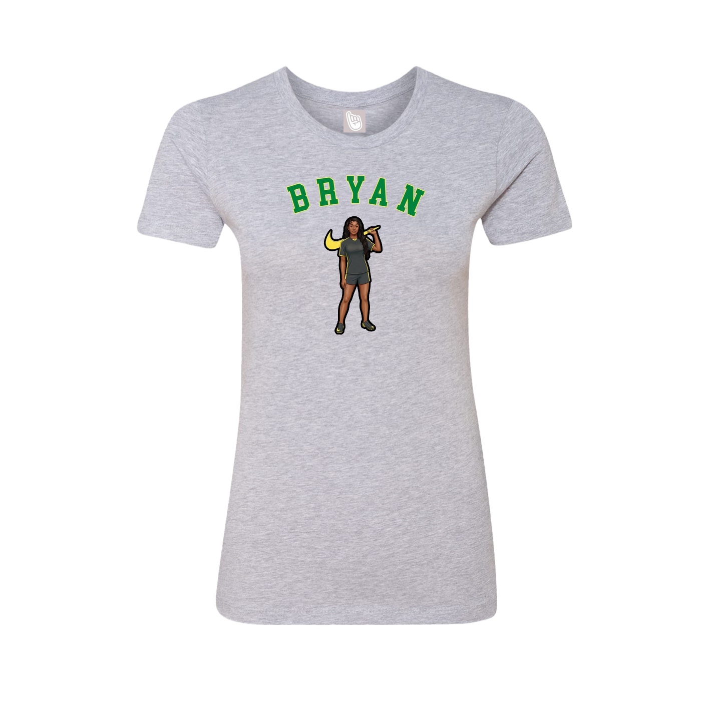 Womens Tee — Shirsey Arch in Grey