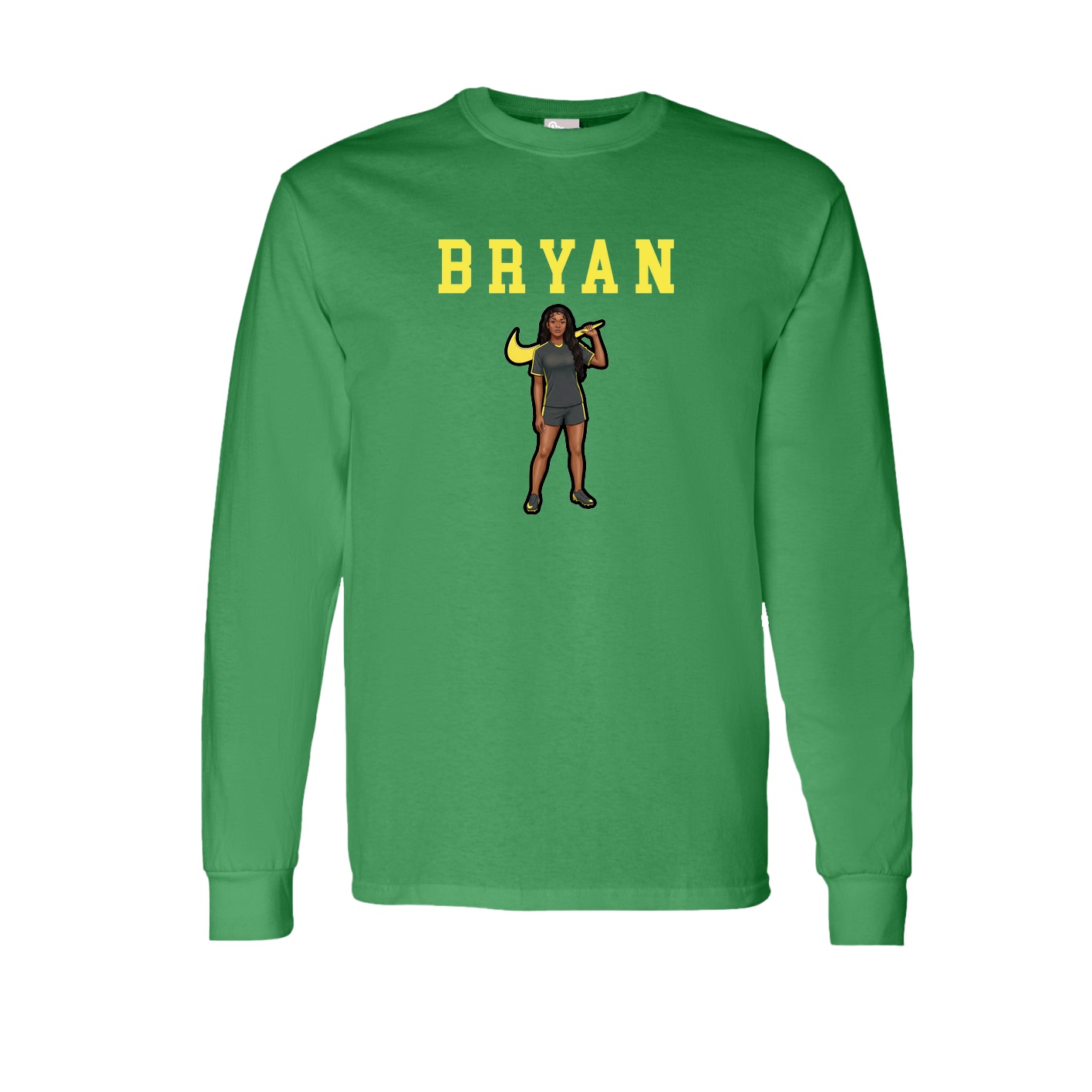 Long Sleeve Tee — Shirsey in Green