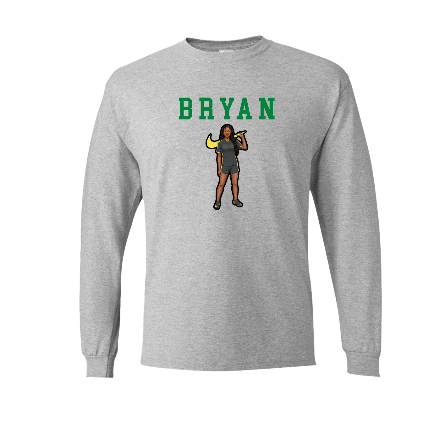 Long Sleeve Tee — Shirsey in Grey