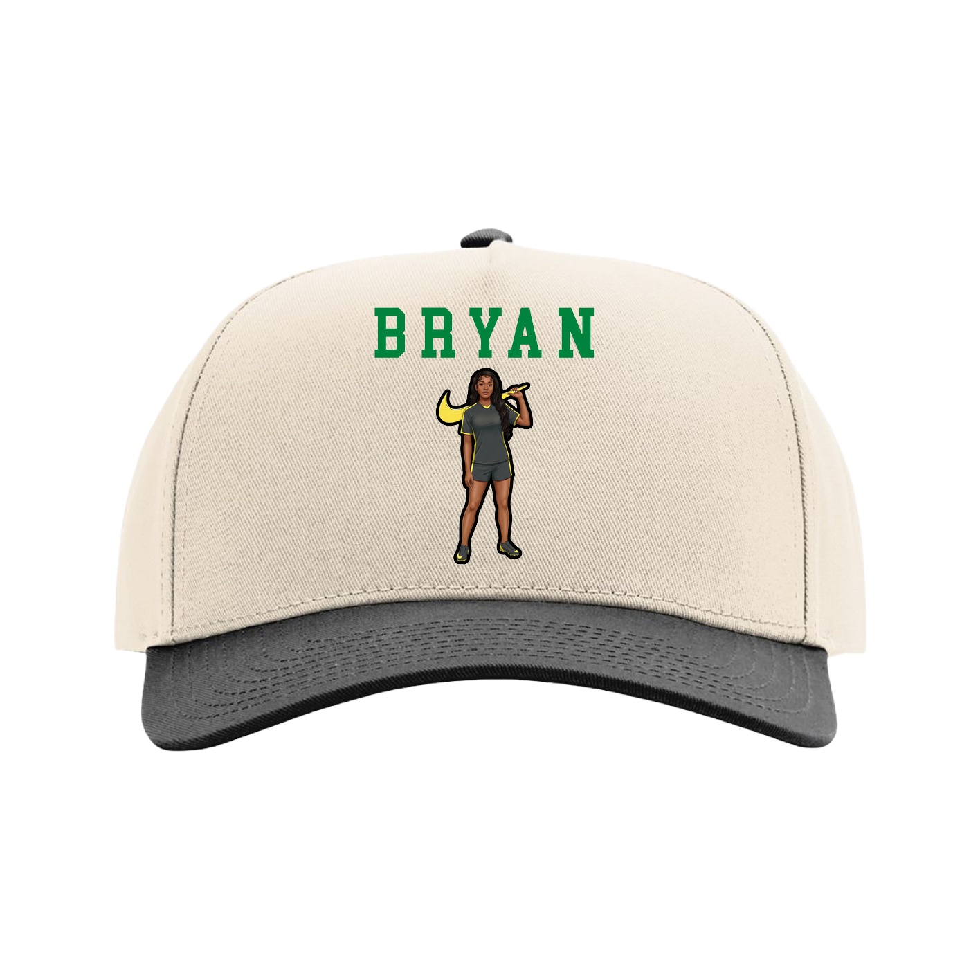 Full Fabric Five-Panel Champ Cap