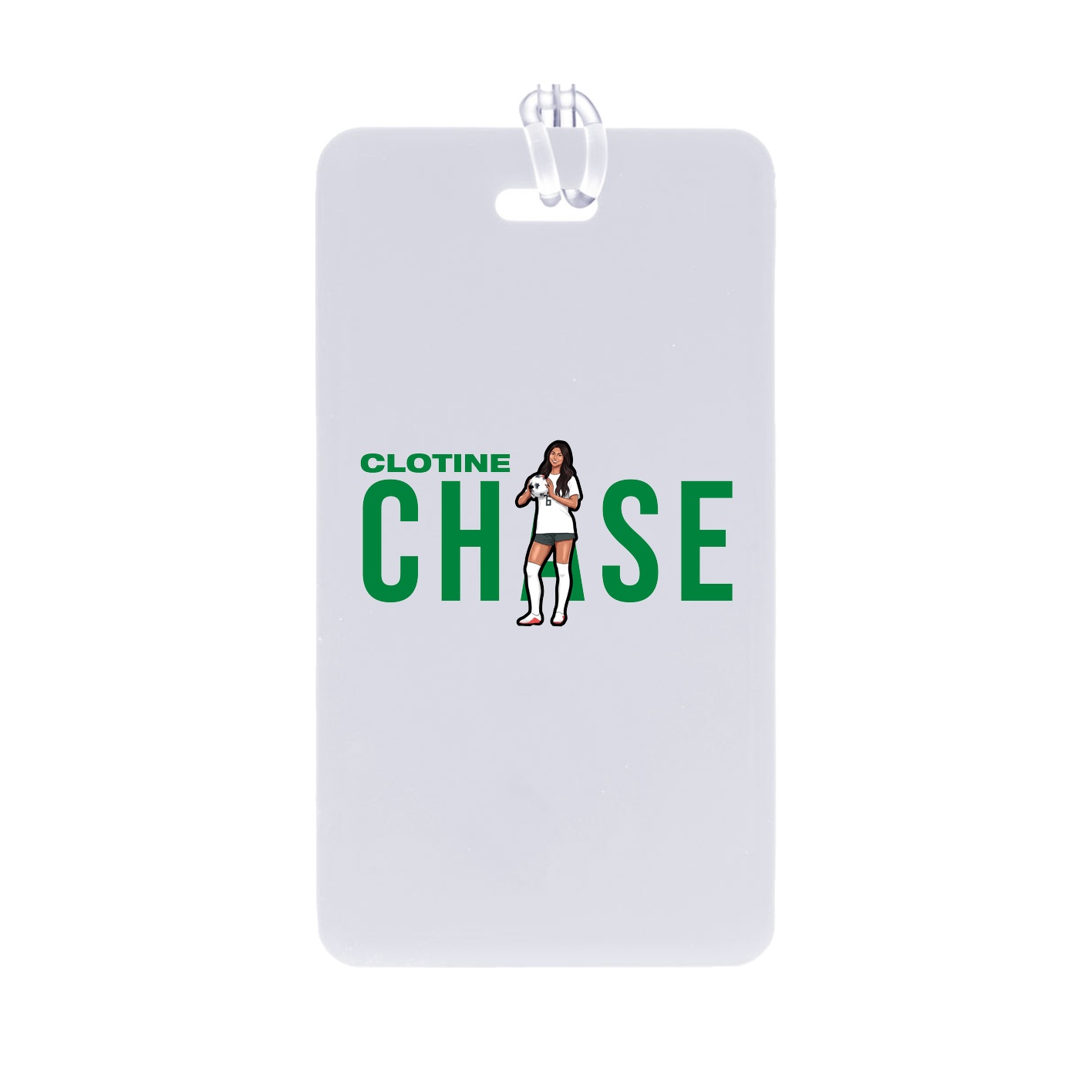Bag Tag — Player Name in Classic