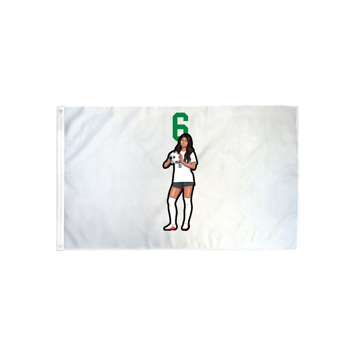 3x5 Flag — Number Top in Classic