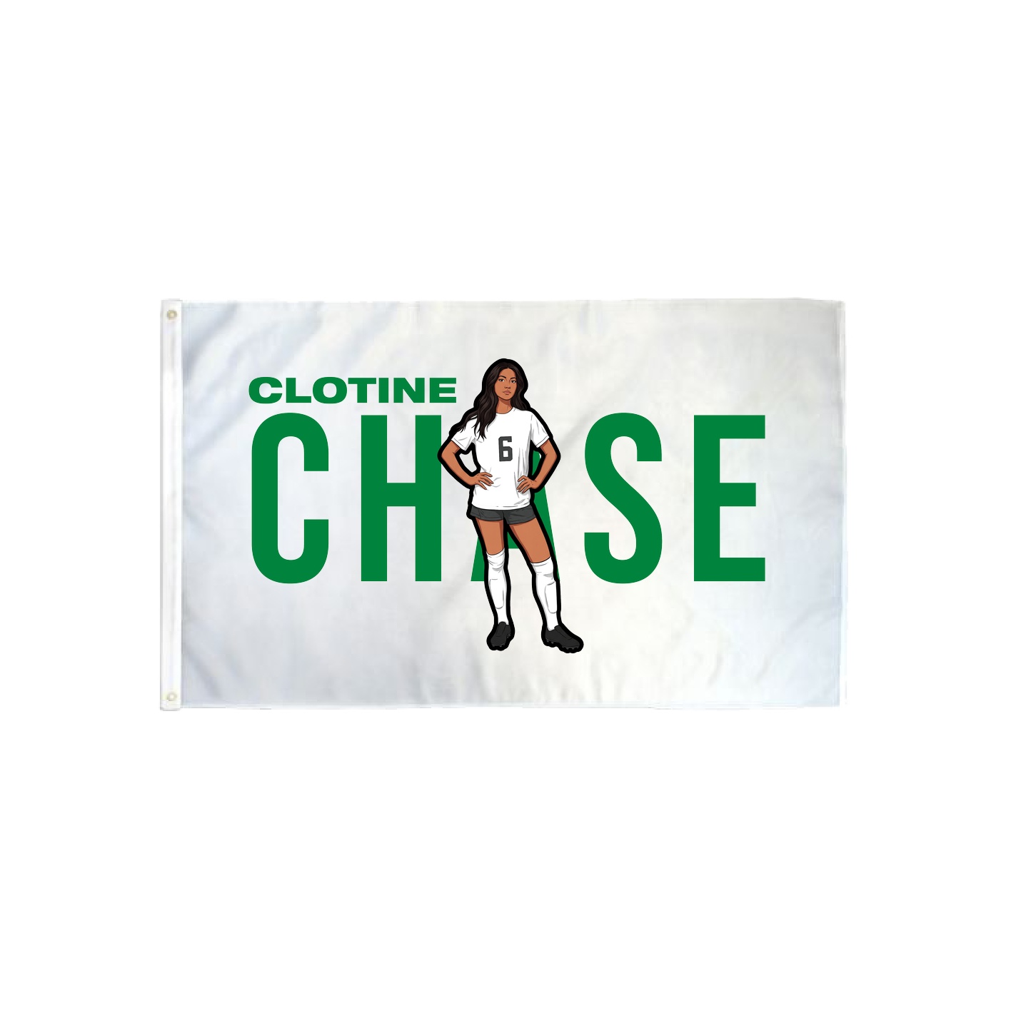 3x5 Flag — Player Name in Classic