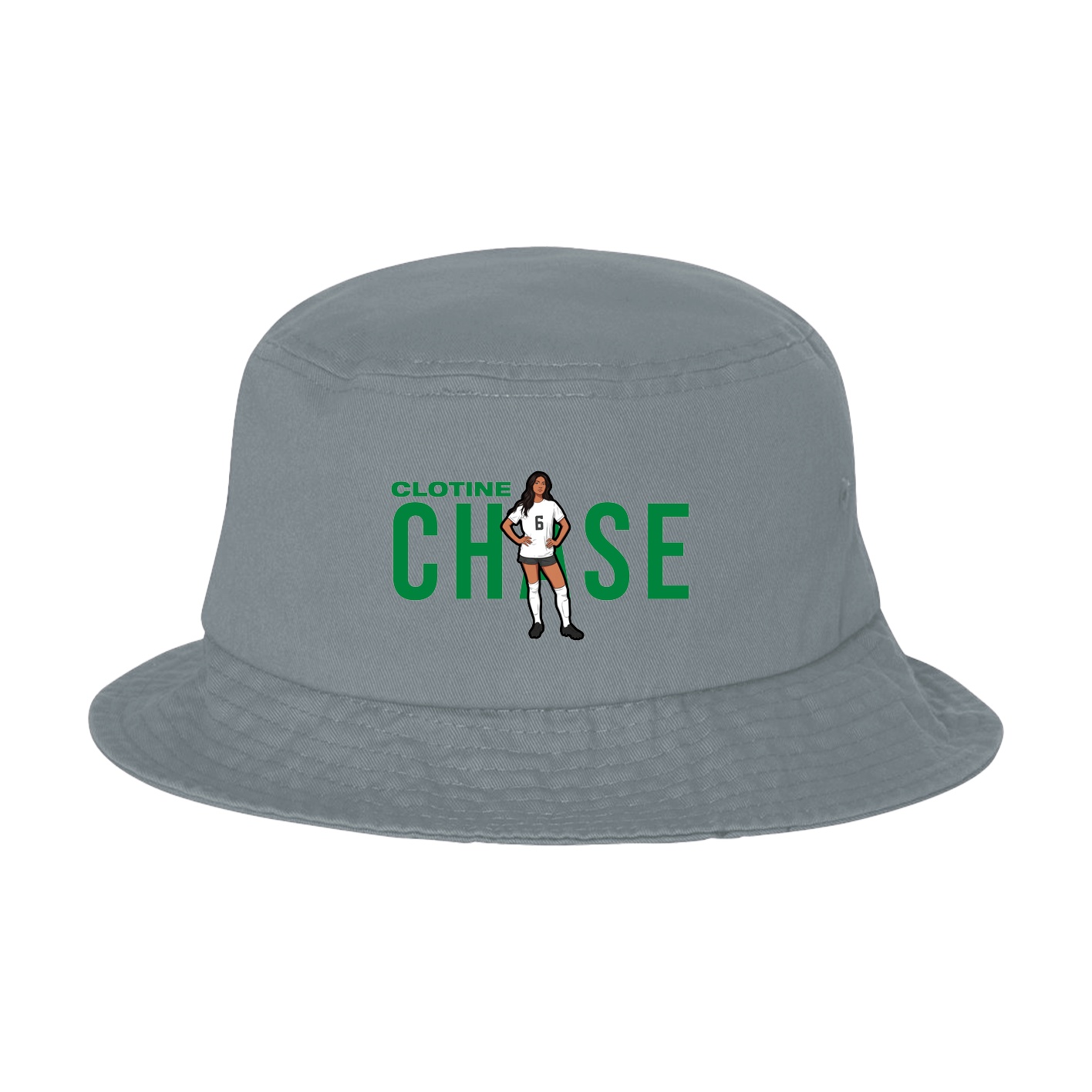 Bucket Cap — Player Name in Grey