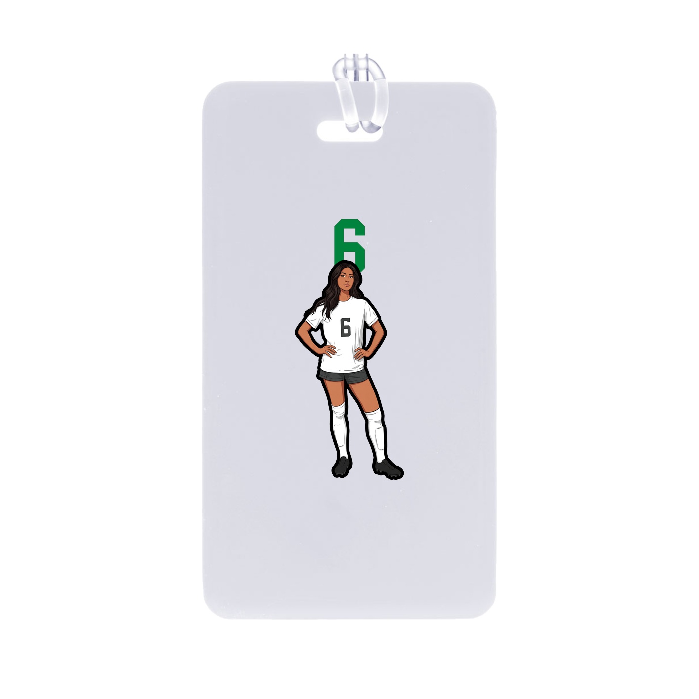 Bag Tag — Number Top in Classic