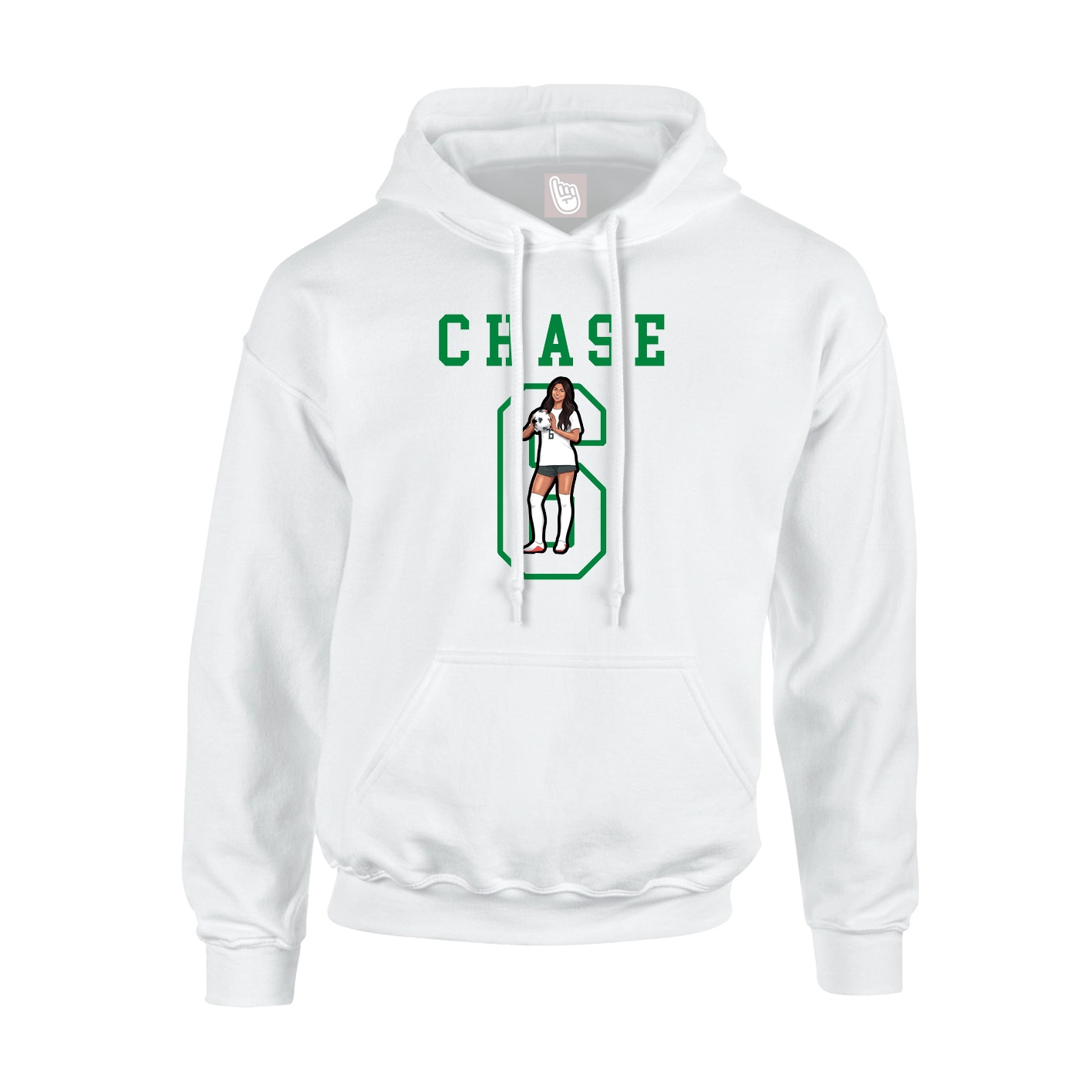 Youth Hoodie — Shirsey in White