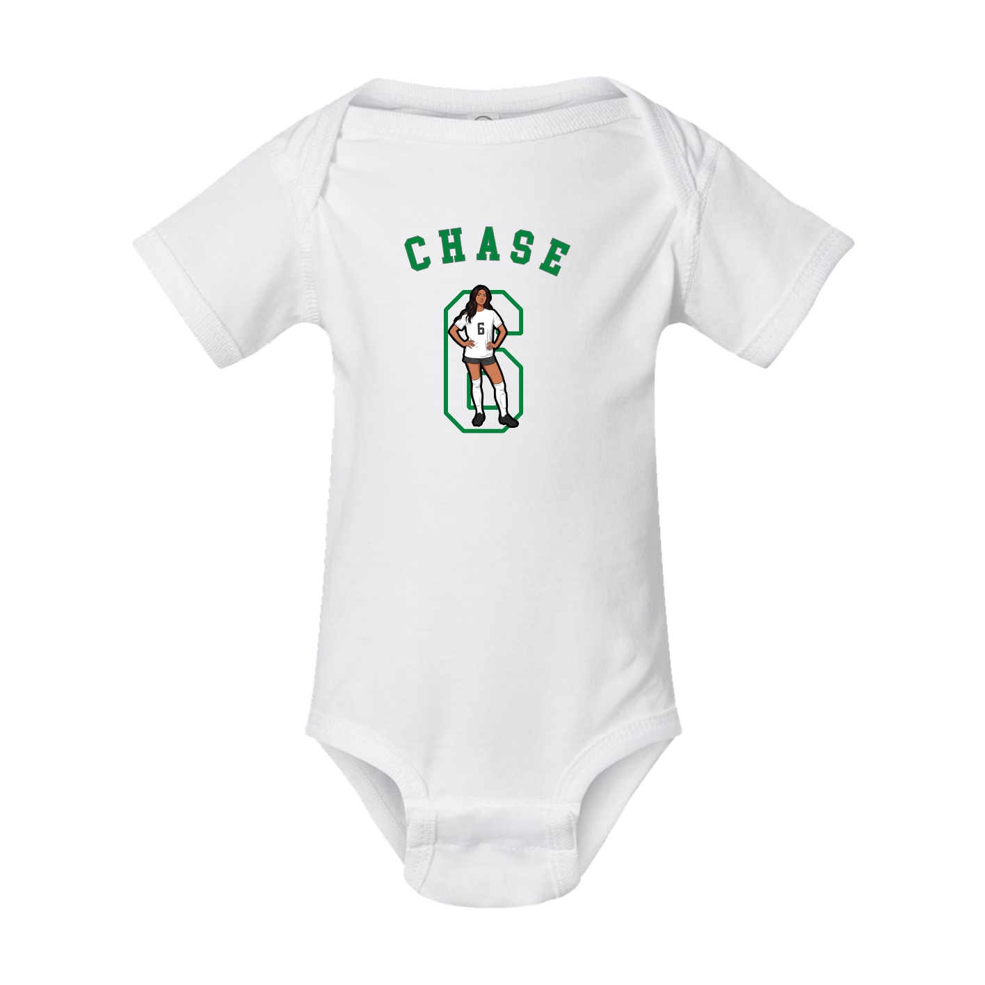 Baby Onesie — Shirsey Arch in White