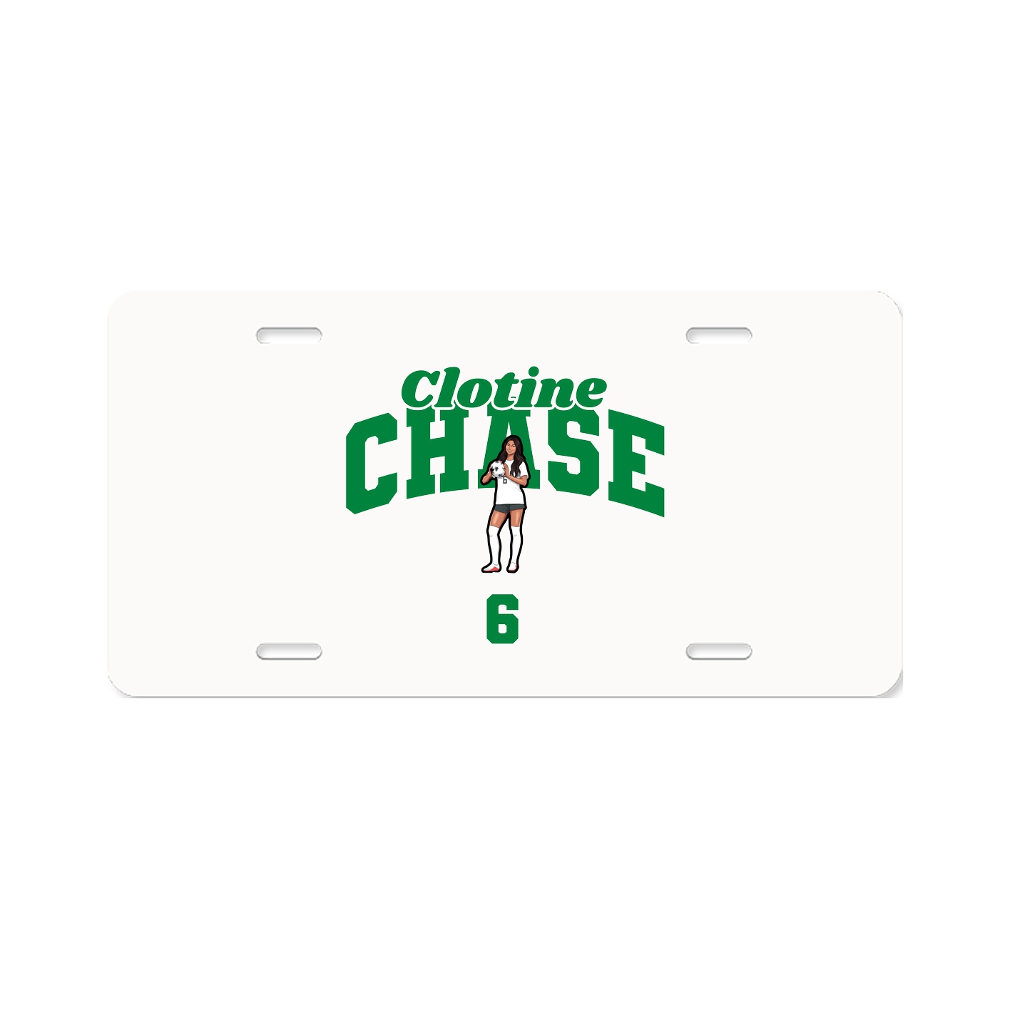 License Plate — Signature Arch in Classic