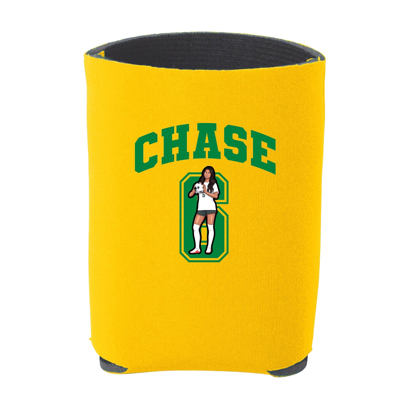 Can Holder — Number in Yellow