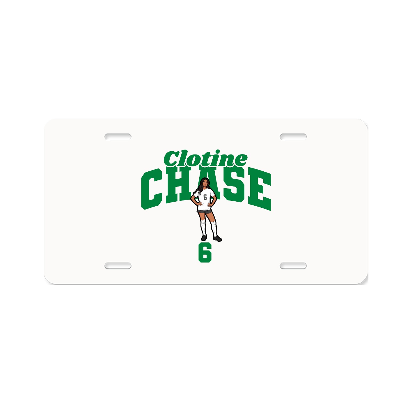 License Plate — Signature Arch in Classic