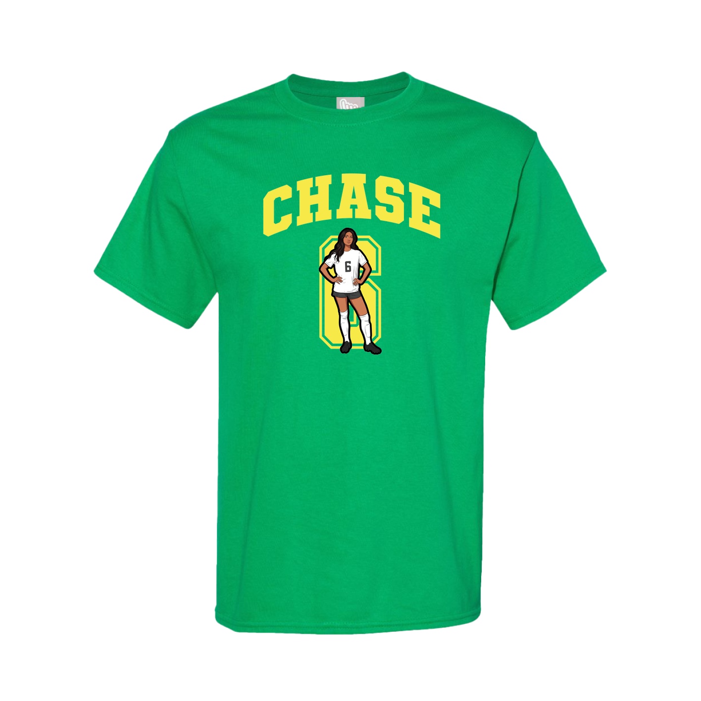 Tee — Number in Green