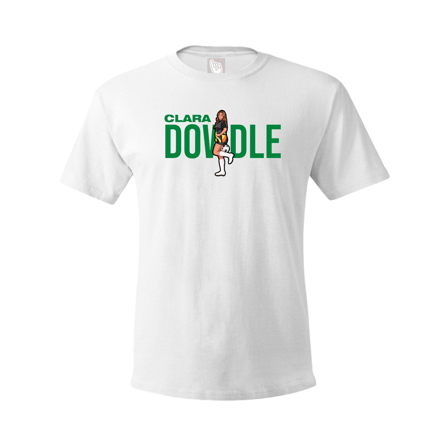 Youth Tee — Player Name in White