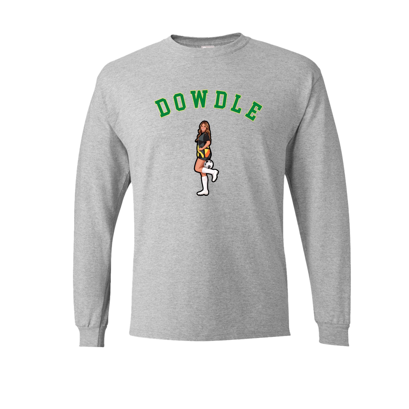 Long Sleeve Tee — Shirsey Arch in Grey