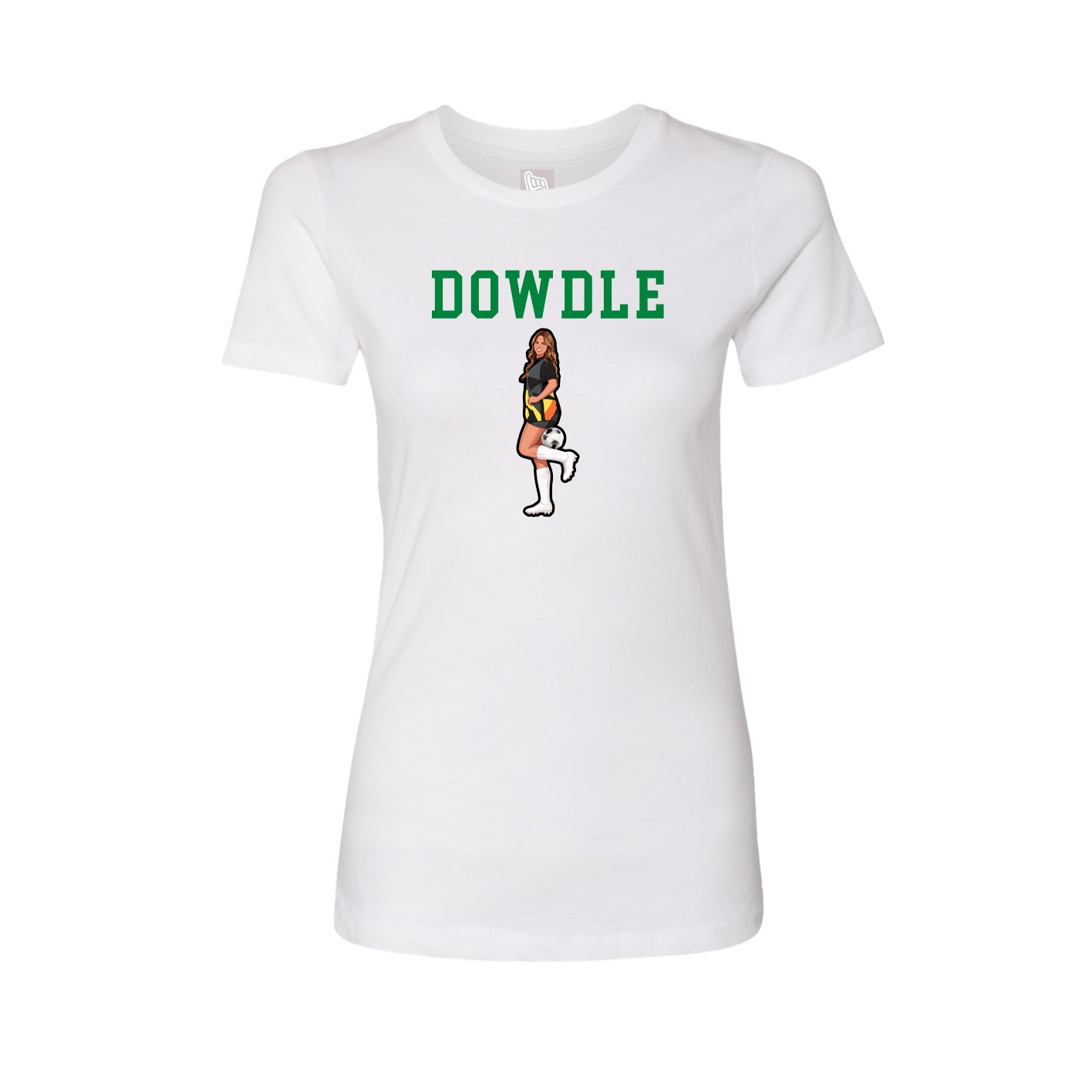 Fitted Women's Tee — Shirsey in White