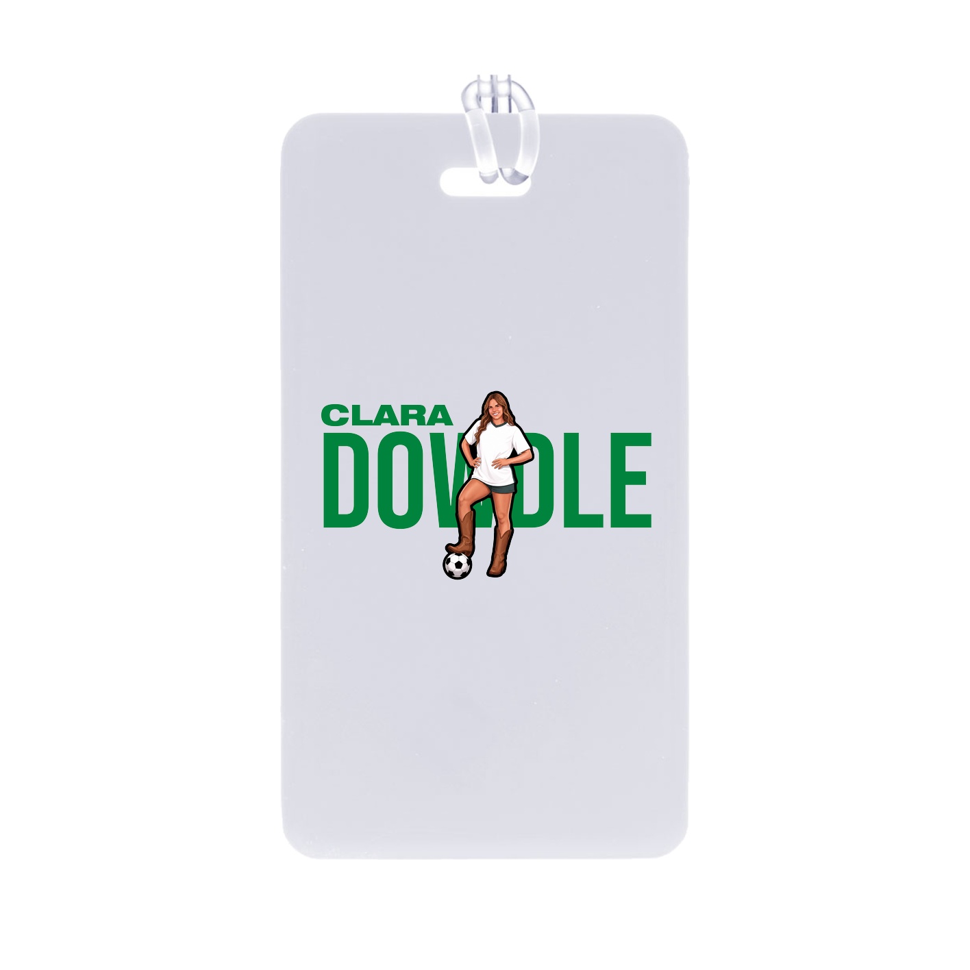 Bag Tag — Player Name in Classic