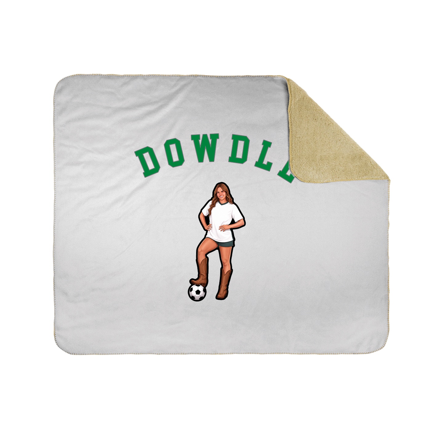 Throw Blanket — Shirsey Arch in White