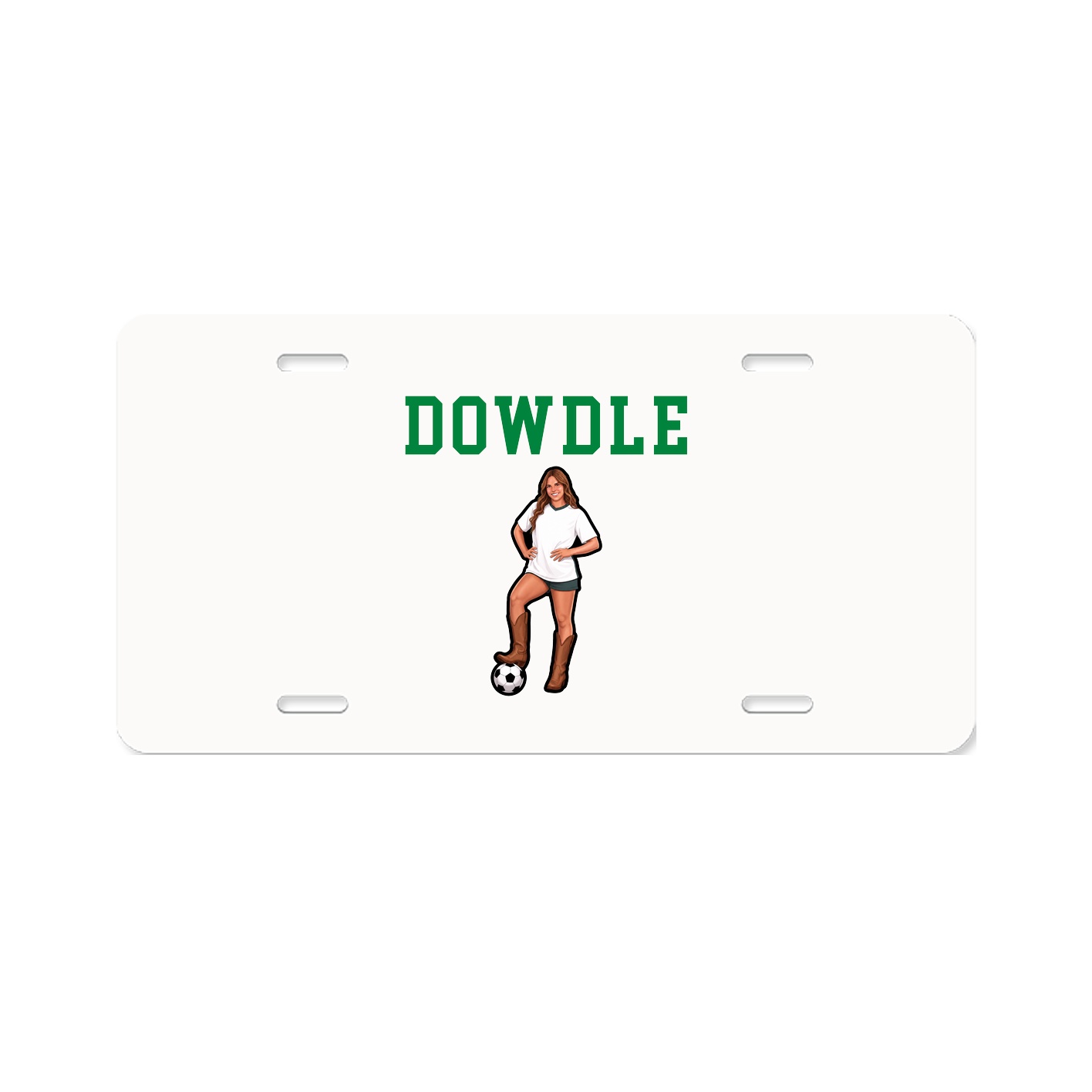 License Plate — Shirsey in Classic