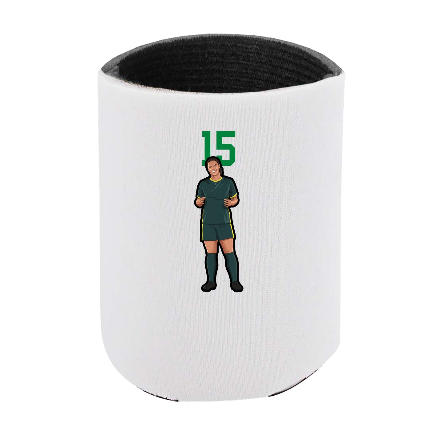 Can Holder — Number Top in White