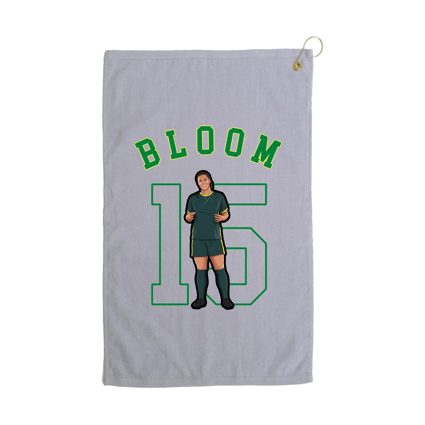Golf Towel — Shirsey Arch in Grey