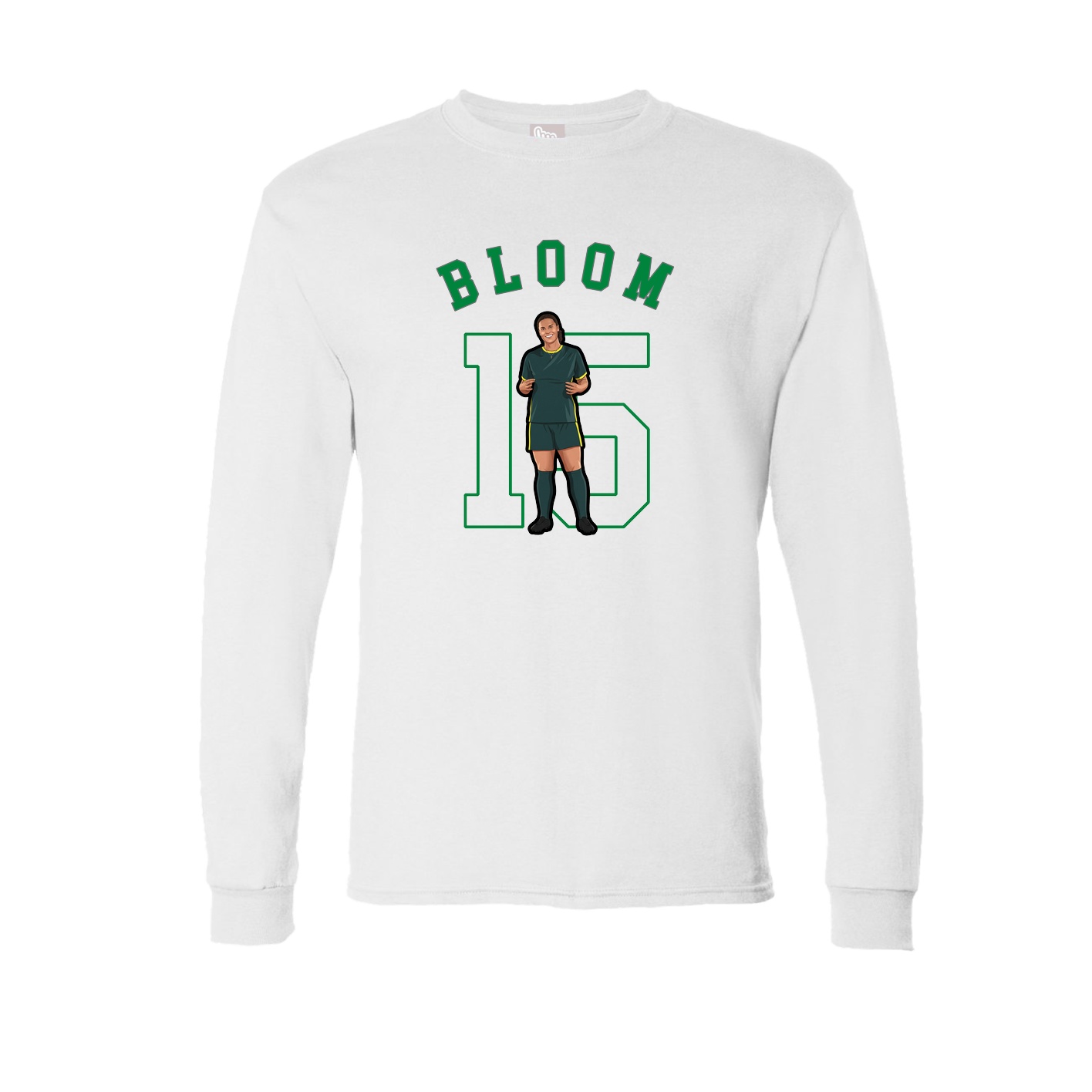 Long Sleeve Tee — Shirsey Arch in White