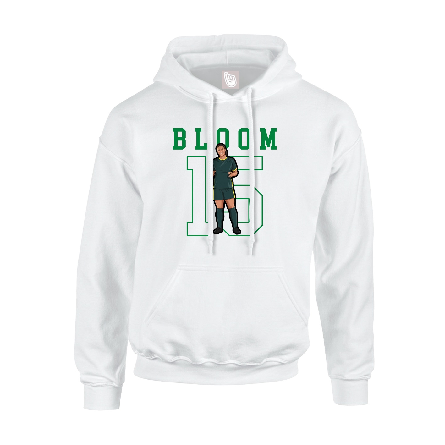 Youth Hoodie — Shirsey in White