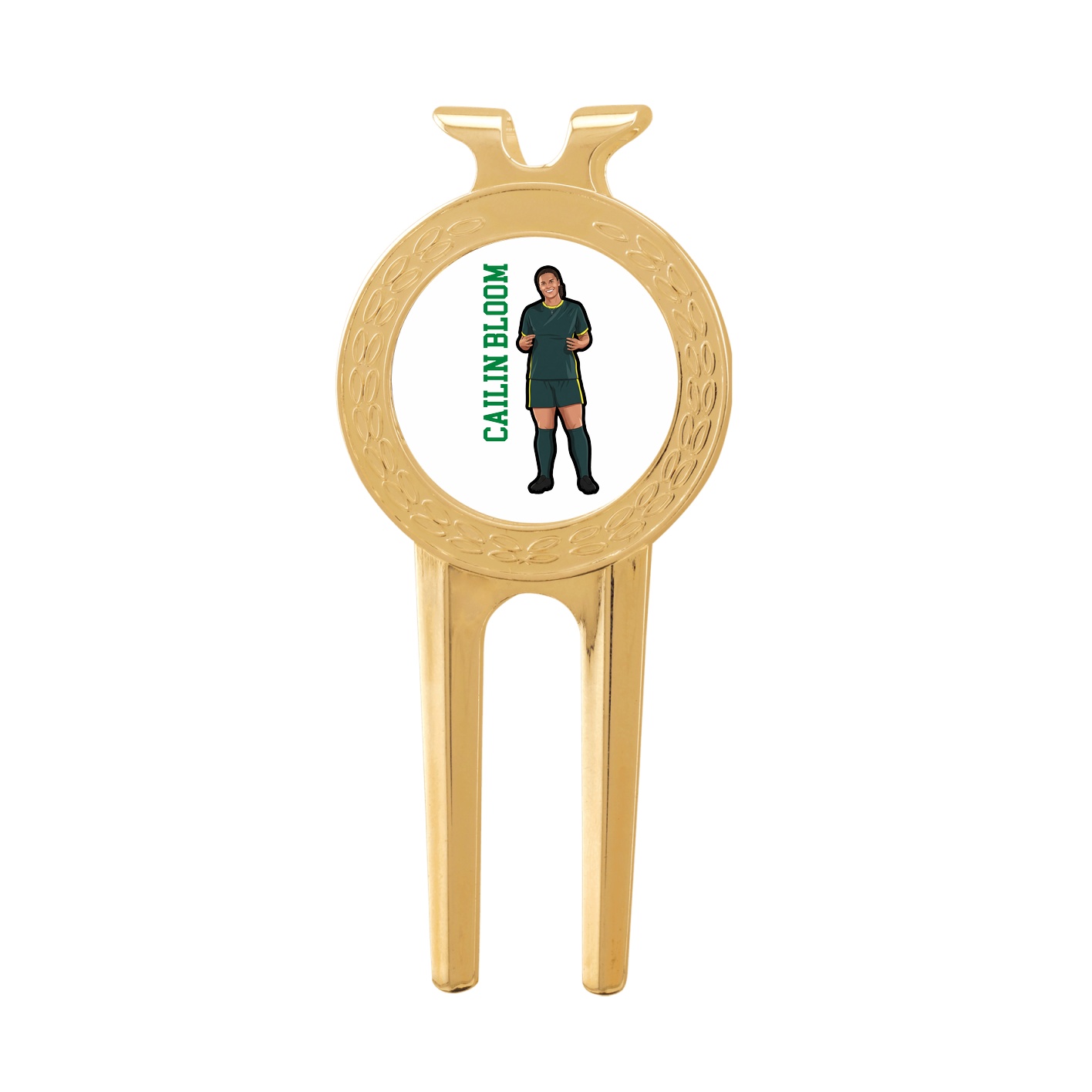 Divot Tool with Ball Marker — Name Vertical in Classic