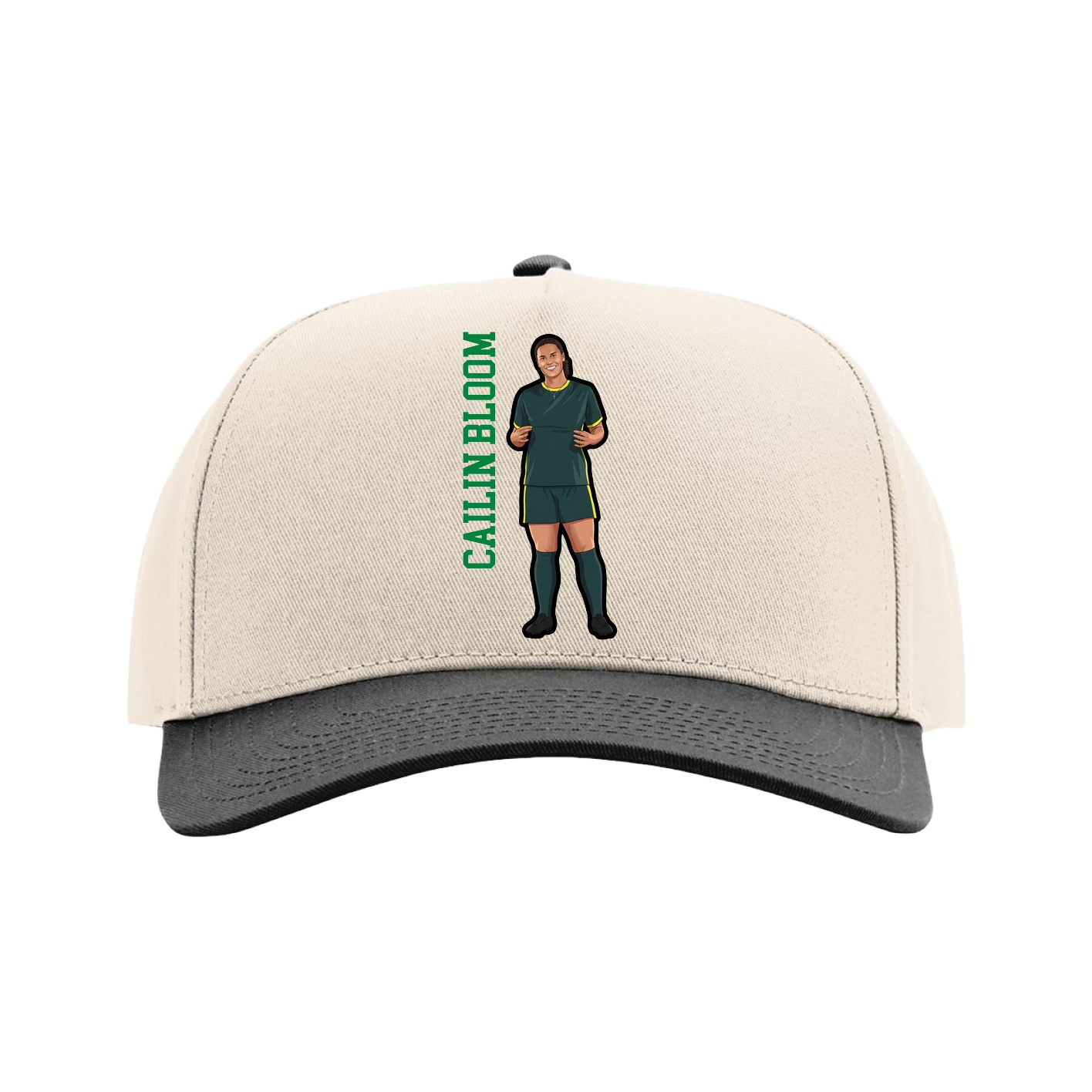 Full Fabric Five-Panel Champ Cap