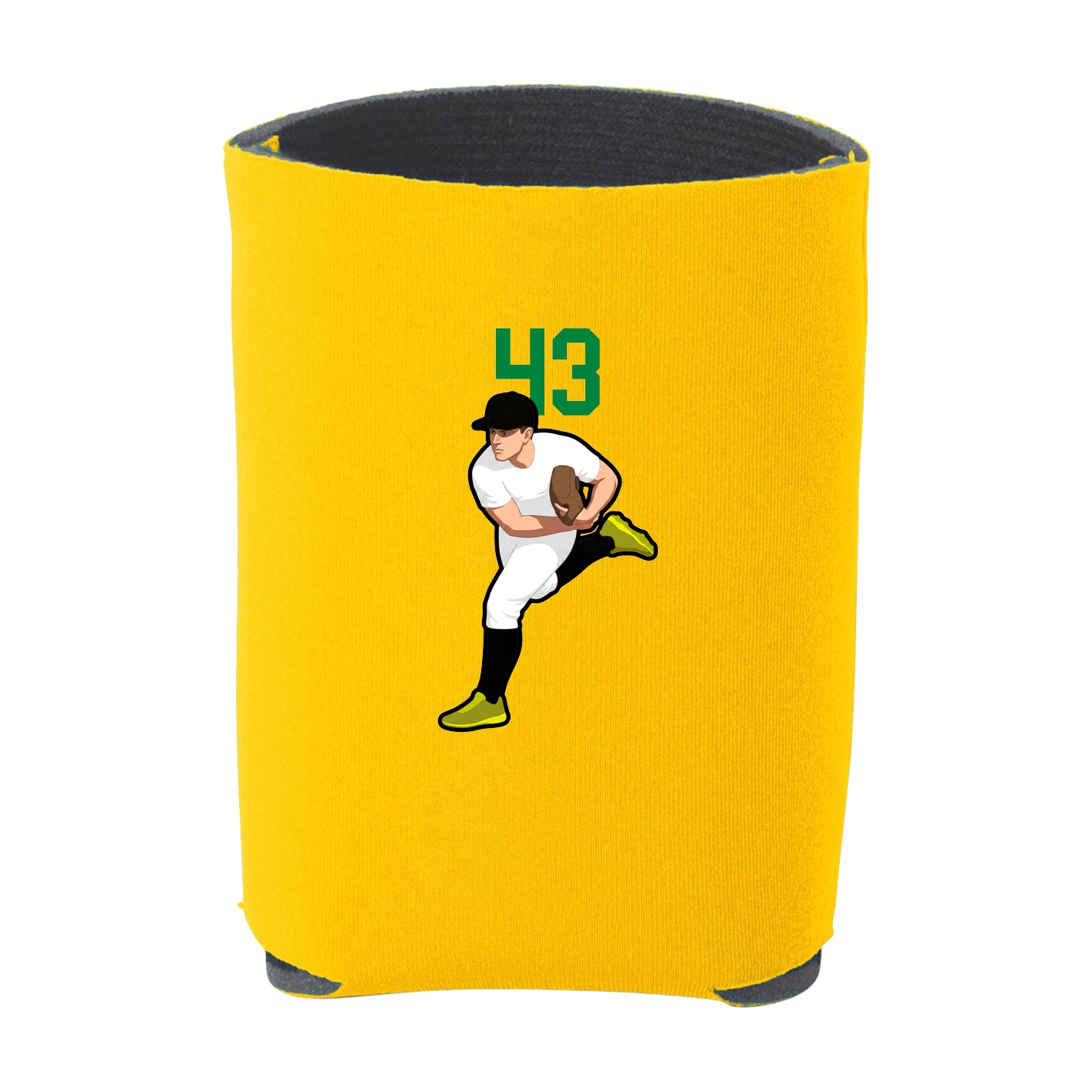 Can Holder — Number Top in Yellow