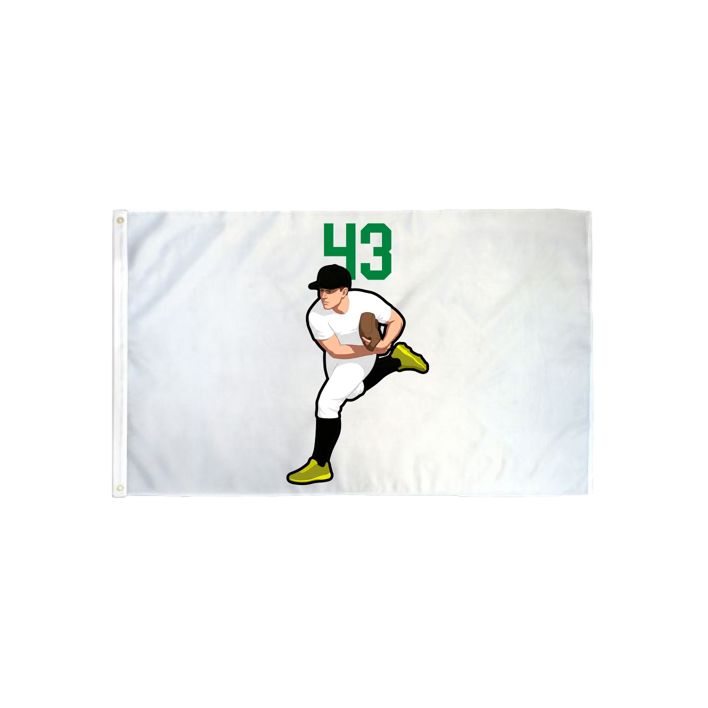 3x5 Flag — Number Top in Classic