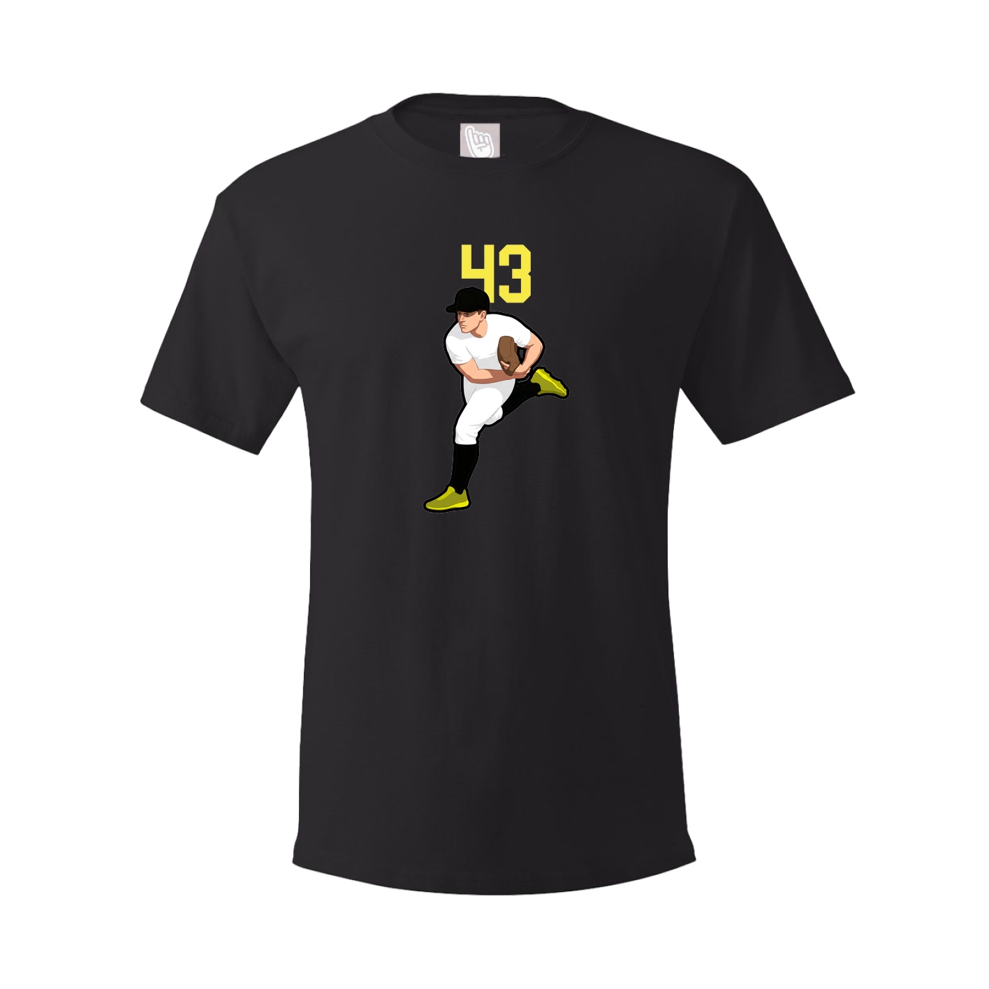 Tee — Number Top in Black