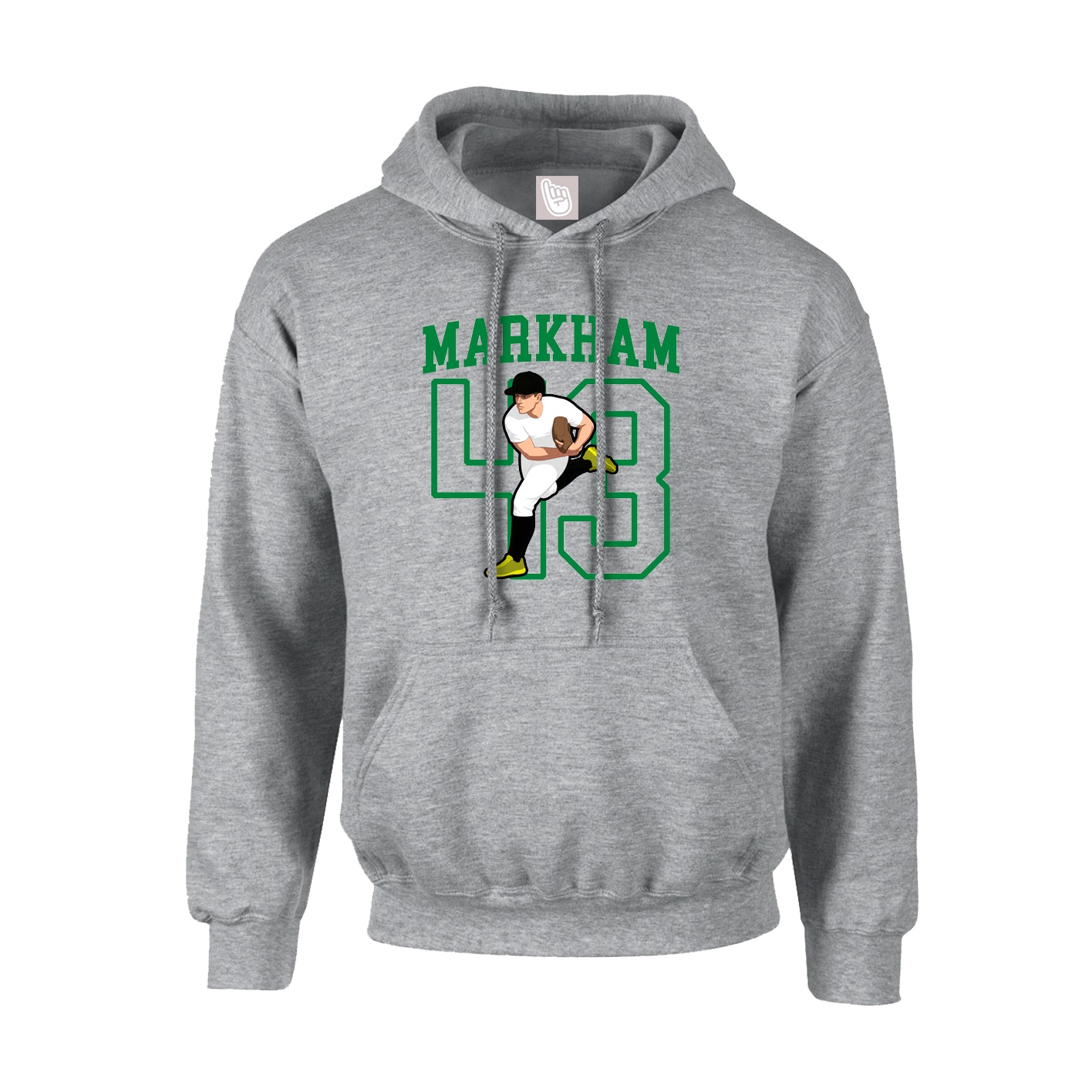 Hoodie — Shirsey in Grey
