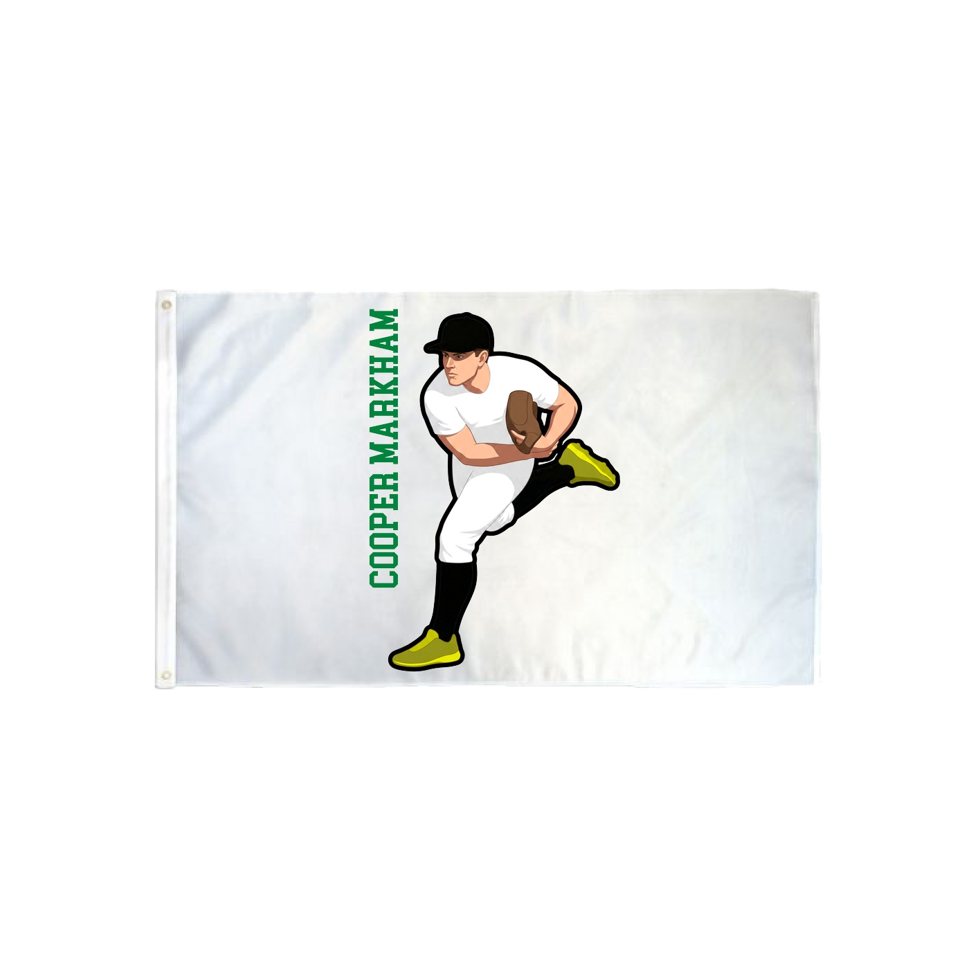 3x5 Flag — Name Vertical in Classic