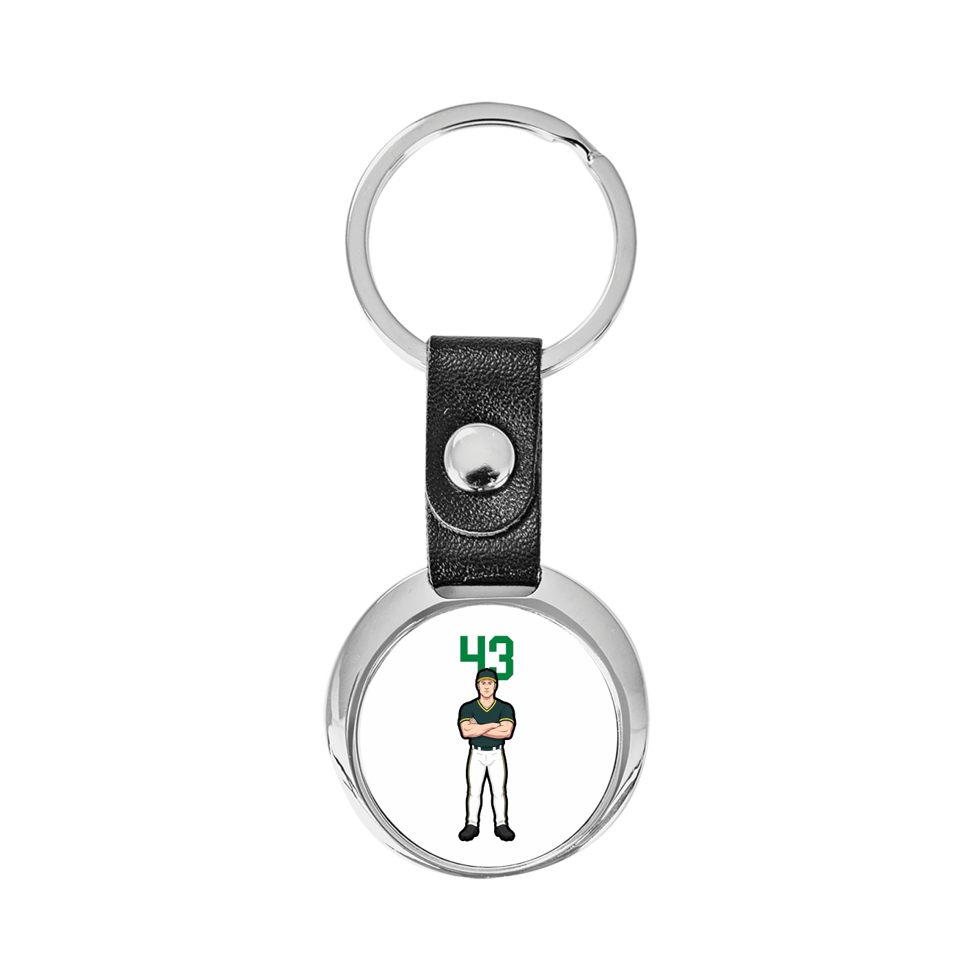 Key Chain — Number Top in Classic